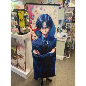 Chrollo Lucilfer Wall Scroll Tapestry Print On Synthetic Canvas